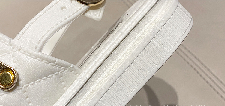 Buckle Gold Chain Non-Slip Sandals