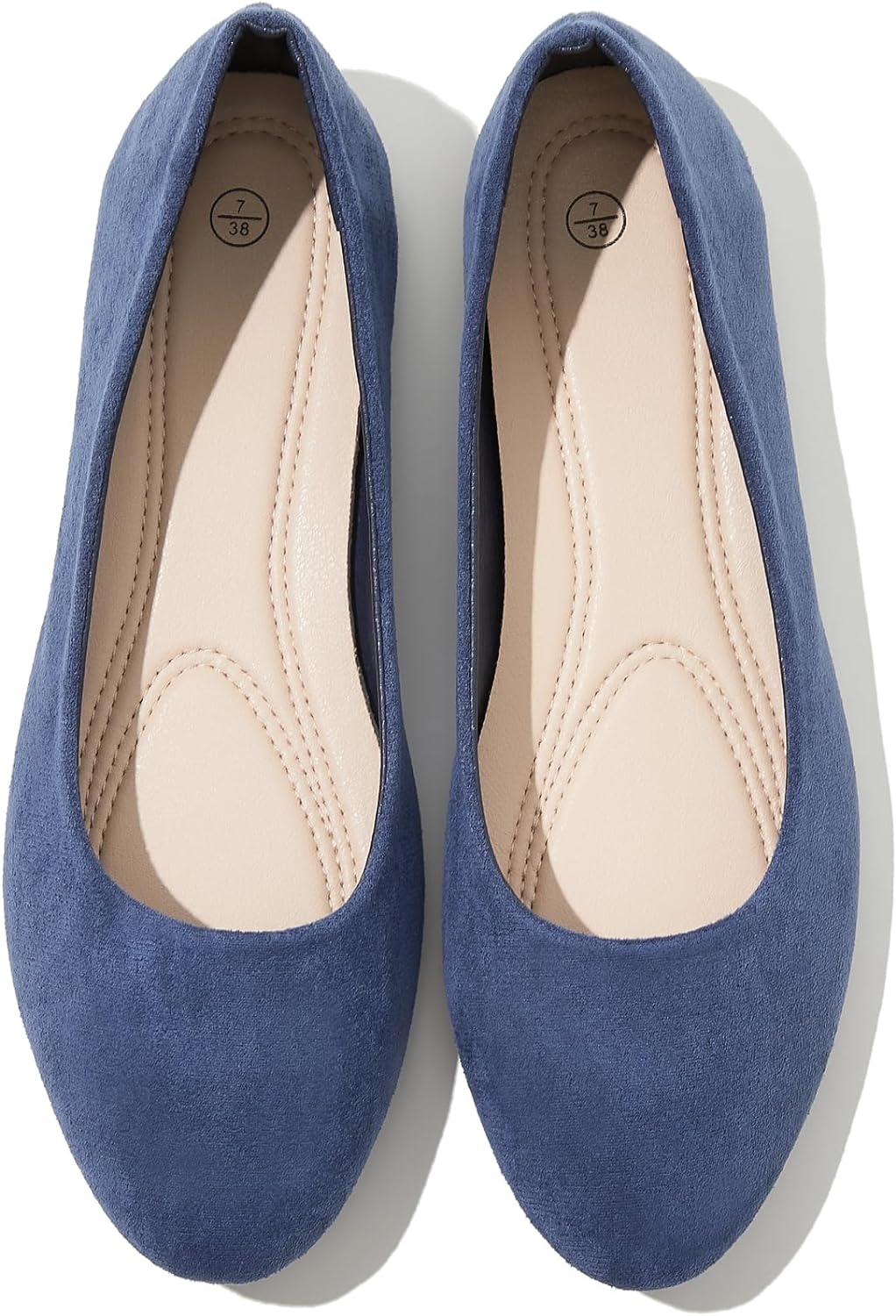 Flats for Women Round Toe Flat Shoes Dressy Black Ballet Flats Comfortable Womens Dress Shoes Ballerina Flats for Work