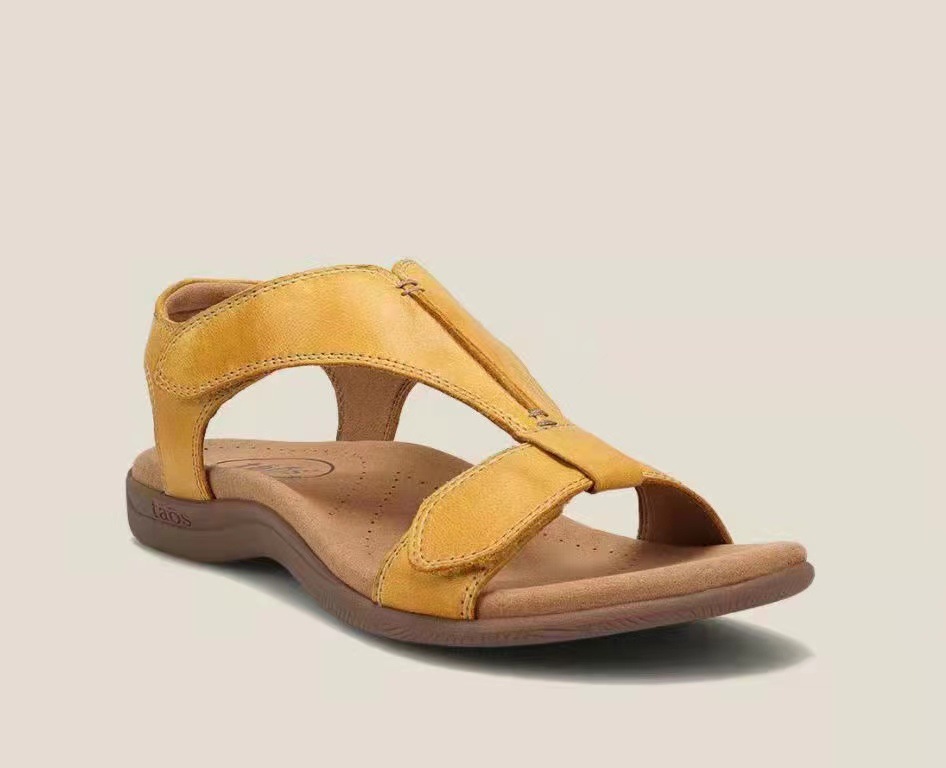 Flat Arch Massage Velcro Casual Beach Sandals