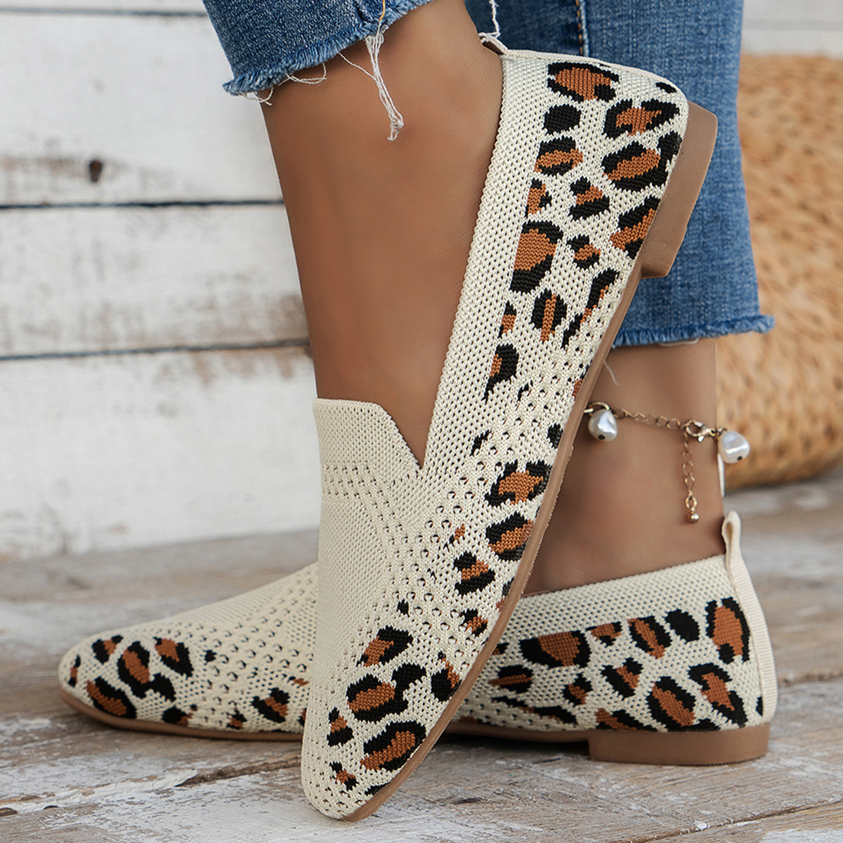 🔥Last Day 49% OFF -Women Breathable Square Toe Loafers, Fashion Outdoor Flats