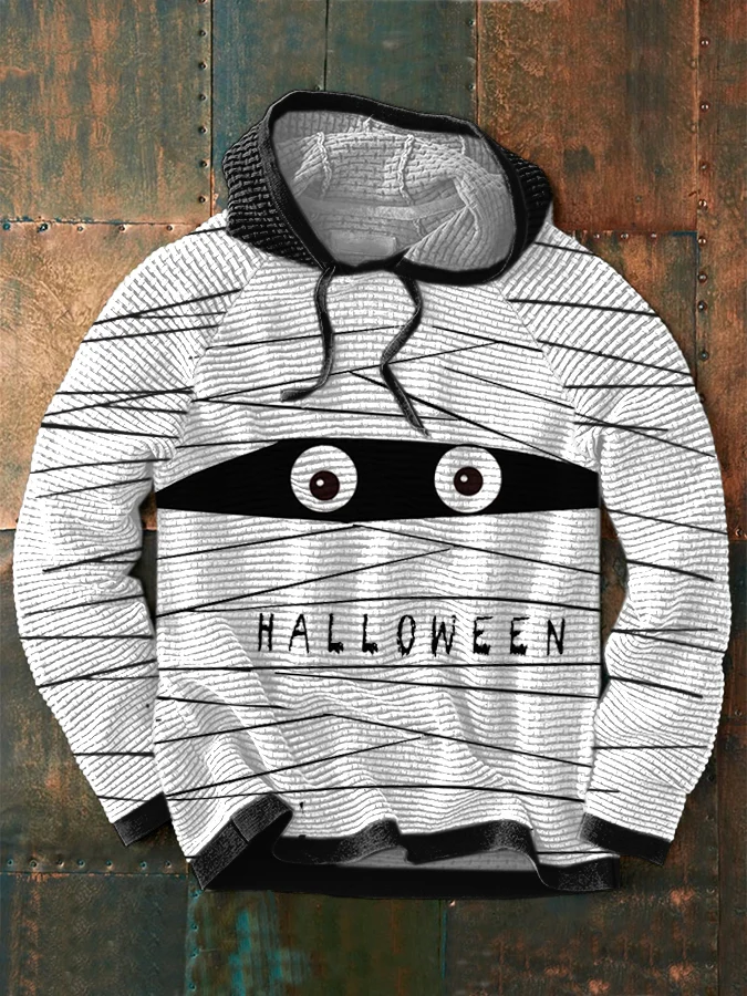 Men's Halloween Print Casual Sweatshirt
