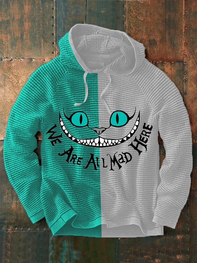 Men's Halloween Print Casual Sweatshirt