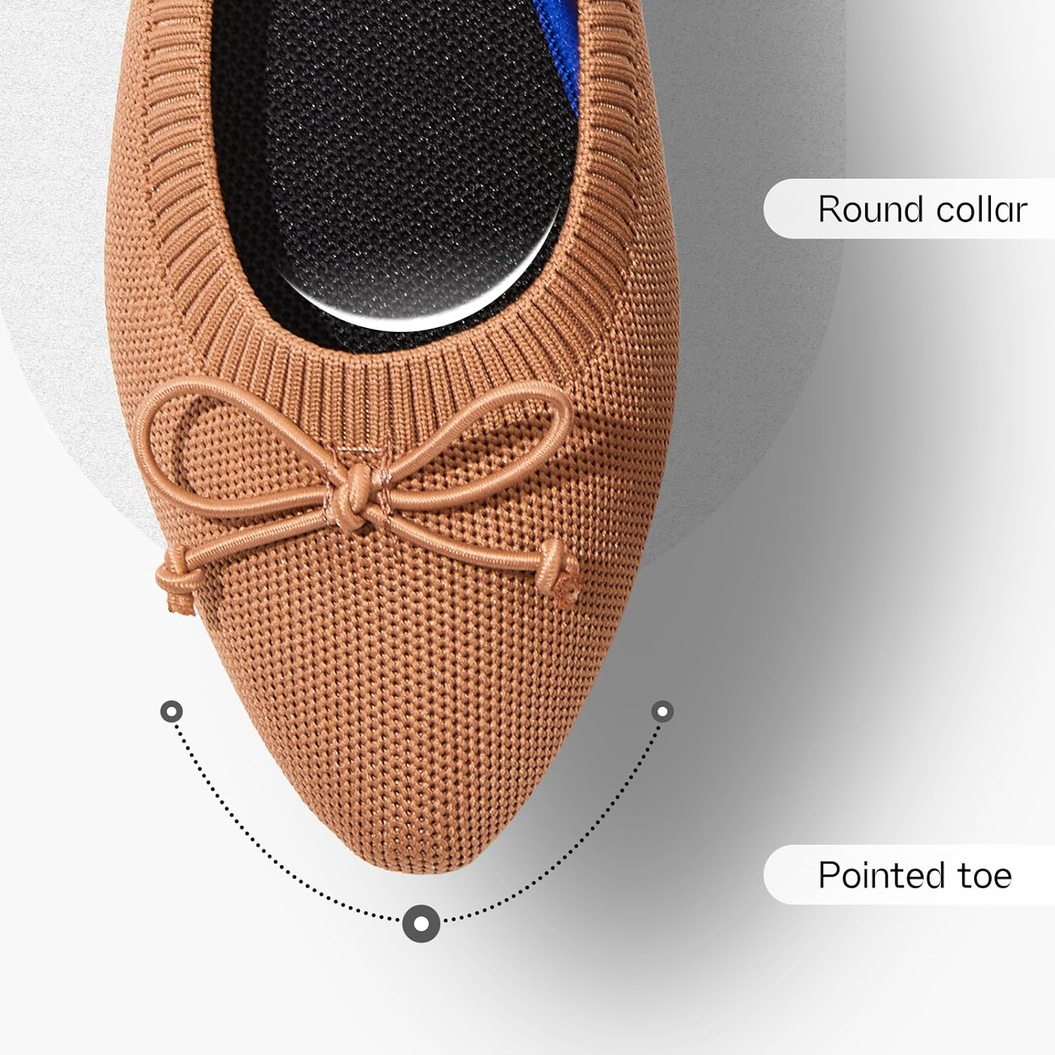 Women's Flats Black Flats Shoes Pointed Toe Ballet Flats Comfortable Bow Girls Flats Dressy